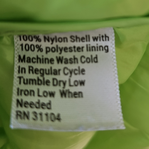 Be Inspired Down Packable down Vest L lime green (g5) - Picture 5 of 5